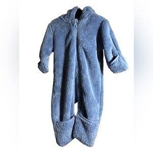Hanna Andersson Baby marshmallow fleece romper 12-18 months